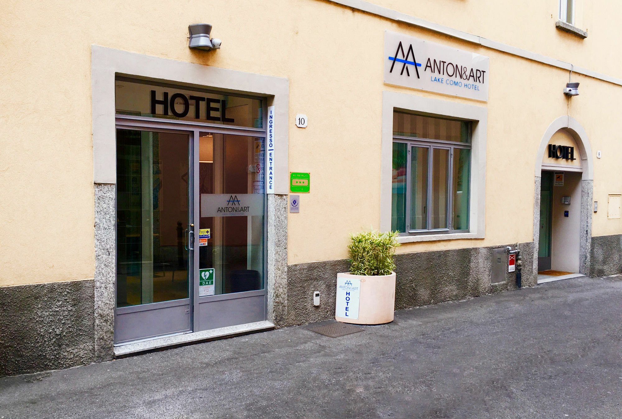 Anton&Art Hotel Lake Como Bagian luar foto